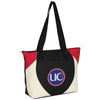 Bullet Black with Red Trim Asher Zippered Convention Tote