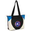 Bullet Process Blue Asher Zippered Convention Tote
