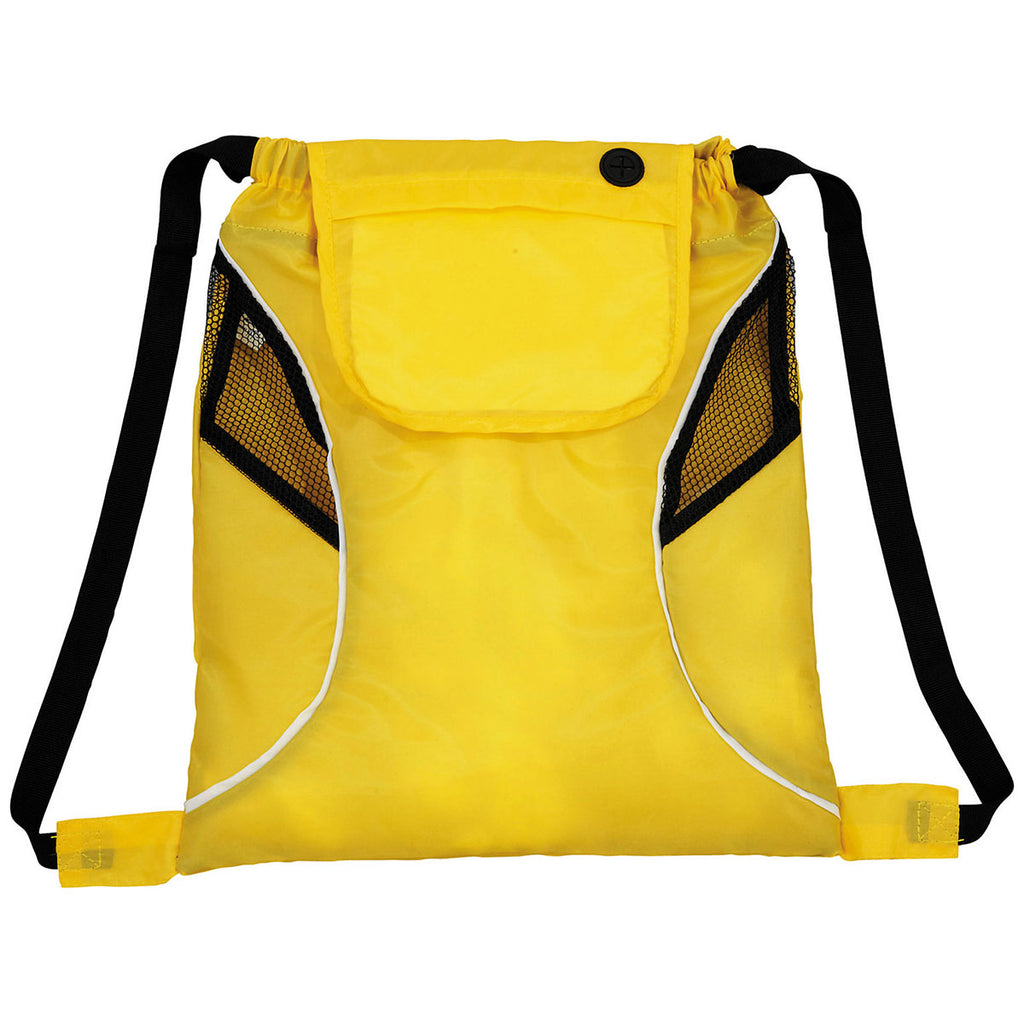 Bullet Yellow Bumblebee Deluxe Drawstring Bag