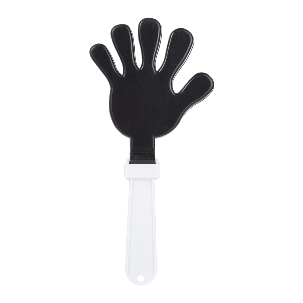 Bullet Black/White Mega Hand Clapper
