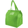 Bullet Lime Green Deluxe Non-Woven Insulated Grocery Tote