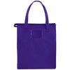 Bullet Purple Deluxe Non-Woven Insulated Grocery Tote