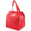 Bullet Red Deluxe Non-Woven Insulated Grocery Tote
