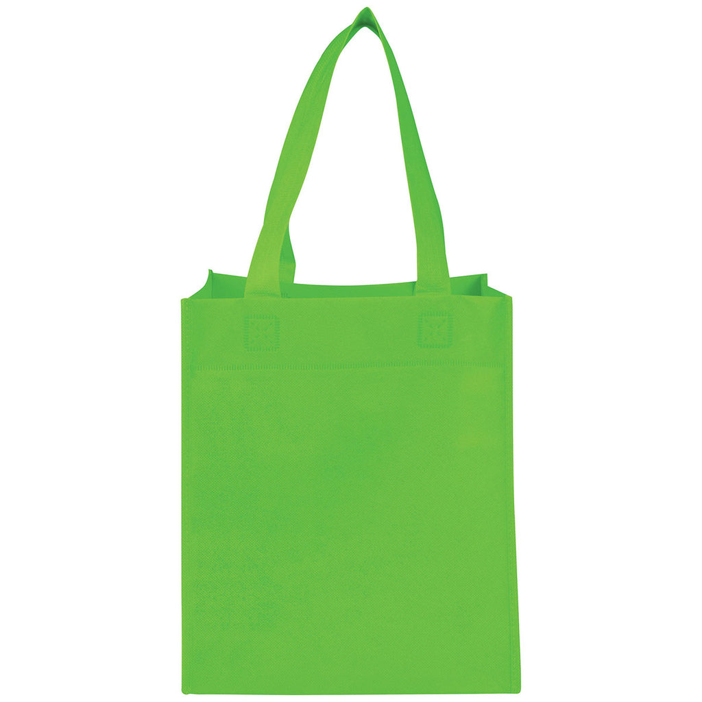Bullet Lime Green Basic Grocery Tote