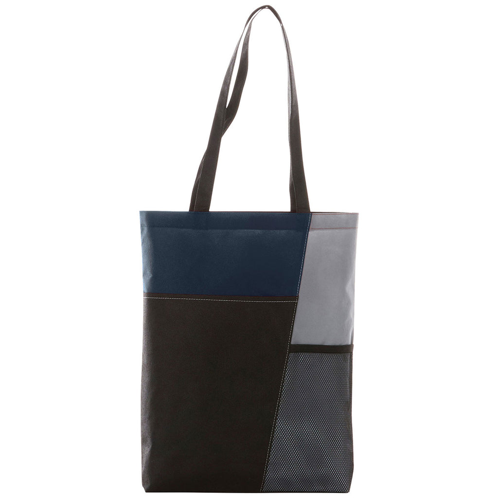 Bullet Navy Blue Trip Non-Woven Convention Tote