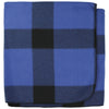 Bullet Blue/Black Buffalo Plaid Fleece Blanket