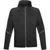 Stormtech Men's Black/Reflective Lotus H2X-Dry Full-Zip Jacket