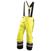 OccuNomix Women's Yellow Speed Collection Premium Breathable Rain Pants