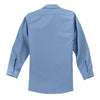 Red Kap Men's Tall Petrol Blue Long Sleeve Industrial Work Shirt