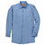 Red Kap Men's Tall Petrol Blue Long Sleeve Industrial Work Shirt