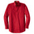CornerStone Men's Red Long Sleeve SuperPro Twill Shirt