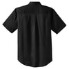CornerStone Men's Black Short Sleeve SuperPro Twill Shirt