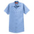 Red Kap Men's Tall Light Blue Short Sleeve Industrial Work Shirt