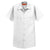 Red Kap Men's White Short Sleeve Industrial Work Shirt