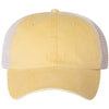 Sportsman Mustard Yellow/Stone Pigment Dyed Trucker Cap