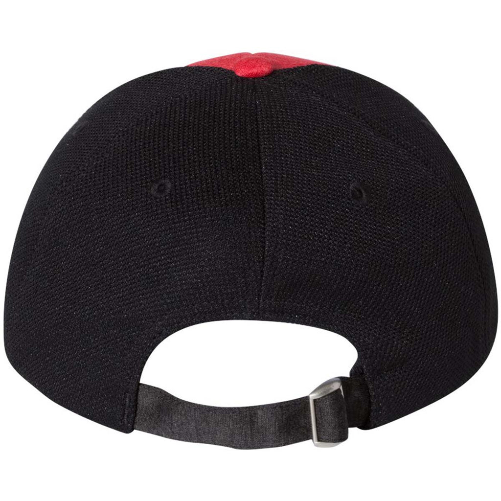 Sportsman Red/Black Shadow Tech Marled Mesh Back Cap