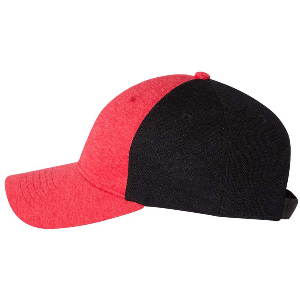 Sportsman Red/Black Shadow Tech Marled Mesh Back Cap