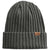 Spacecraft Gray Square Knot Beanie