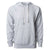 Independent Trading Co. Unisex Athletic Heather Icon Lightweight Loopback Terry Hooded Pullover