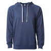 Independent Trading Co. Unisex Indigo Icon Lightweight Loopback Terry Hooded Pullover