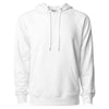 Independent Trading Co. Unisex White Icon Lightweight Loopback Terry Hooded Pullover