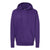 Independent Trading Co. Unisex Purple Midweight Hooded Sweatshirt