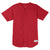Sport-Tek Men's True Red PosiCharge Tough Mesh Full-Button Jersey