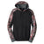 Sport-Tek Men's Deep Red/Black Sport-Wick Mineral Freeze Fleece Colorblock Hooded Pullover