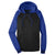 Sport-Tek Men's Black/ True Royal Sport-Wick Varsity Fleece Full-Zip Hooded Jacket