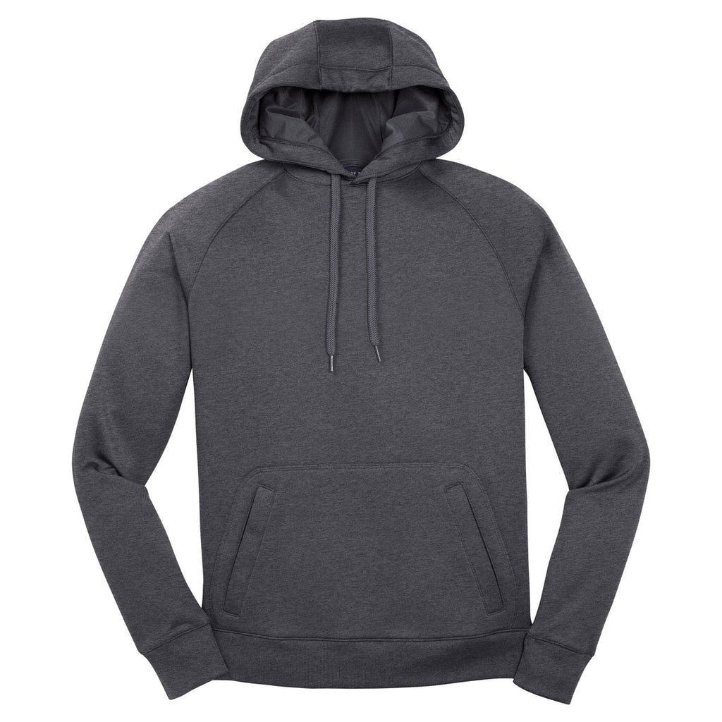 Sport-Tek Men's Graphite Heather Tech Fleece Hooded Sweatshirt
