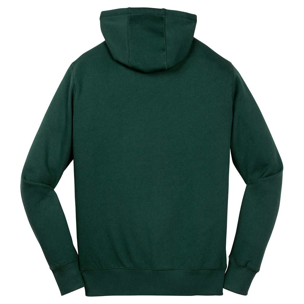 Sport-Tek Men's Forest Green Full-Zip Hooded Sweatshirt