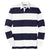 Sport-Tek Men's True Navy/White Classic Long Sleeve Rugby Polo