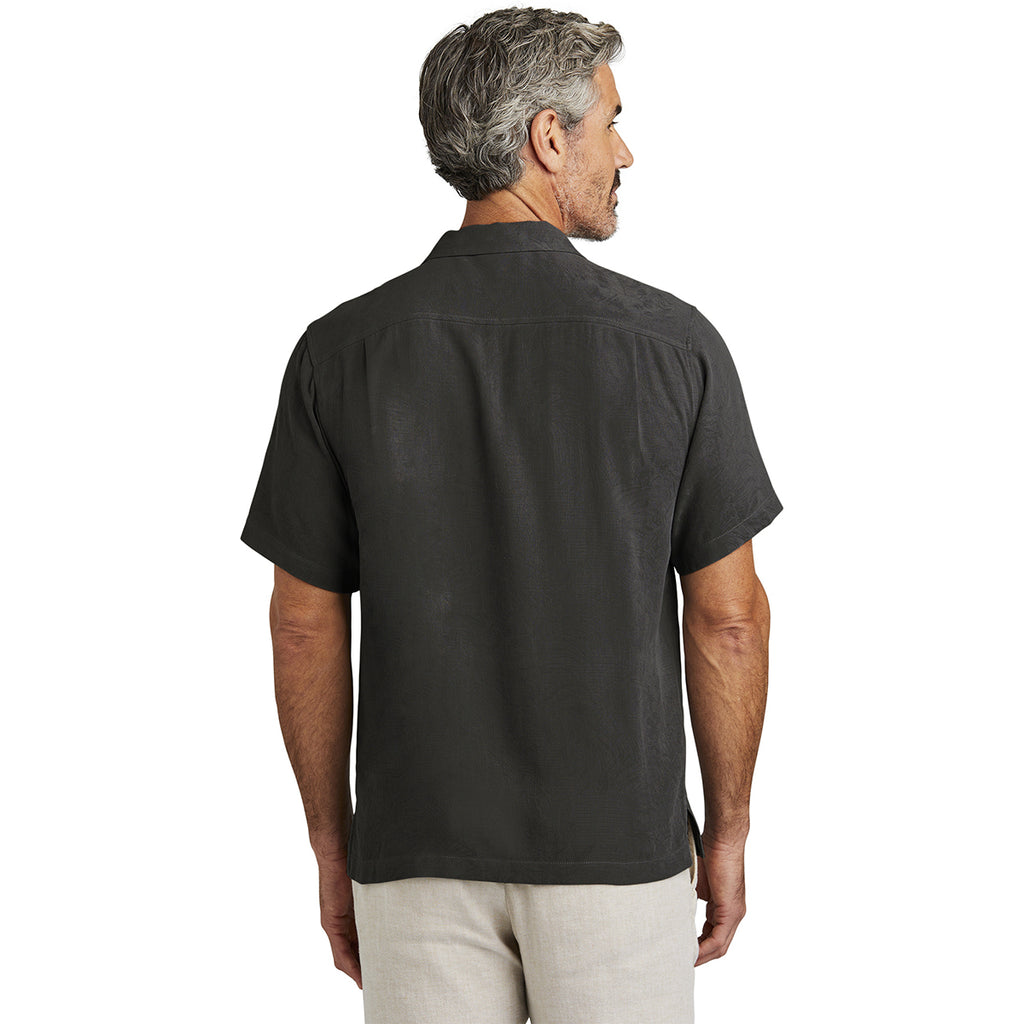 Tommy Bahama Men's Black Tropic Isles Short Sleeve Shirt