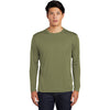 Sport-Tek Men's Olive Drab Green Long Sleeve PosiCharge Competitor Tee
