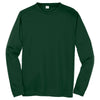 Sport-Tek Men's Forest Green Long Sleeve PosiCharge Competitor Tee