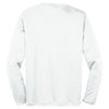 Sport-Tek Men's White Long Sleeve PosiCharge Competitor Tee