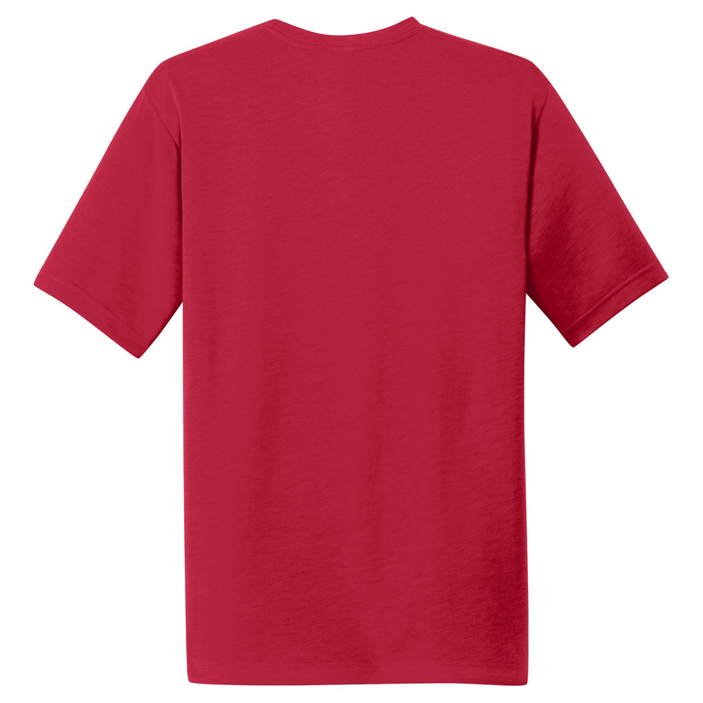 Sport-Tek Men's Deep Red PosiCharge Competitor Cotton Touch Tee