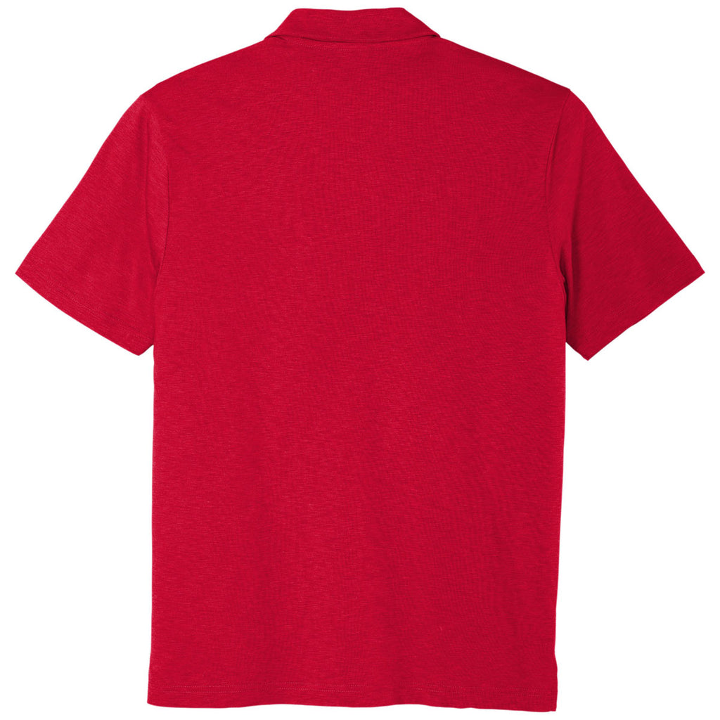 Sport-Tek Men's Deep Red PosiCharge Strive Polo