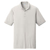 Sport-Tek Men's Silver PosiCharge Competitor Polo