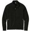 Sport-Tek Men's Black Sport-Wick Flex Fleece Full-Zip