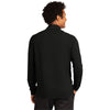 Sport-Tek Men's Black Sport-Wick Flex Fleece Full-Zip