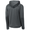 Sport-Tek Men's Iron Grey Re-Compete Fleece Pullover Hoodie