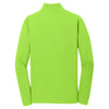 Sport-Tek Men's Lime Shock Textured 1/4-Zip Pullover