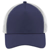 Sport-Tek True Navy/White PosiCharge Competitor Mesh Back Cap
