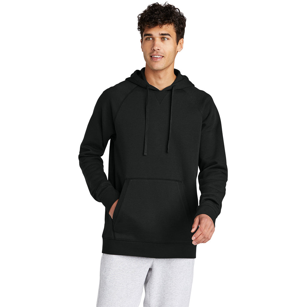 Sport-Tek Men's Black Drive Fleece Pullover Hoodie