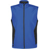 Stormtech Men's Azure Blue/Black Pulse Softshell Vest