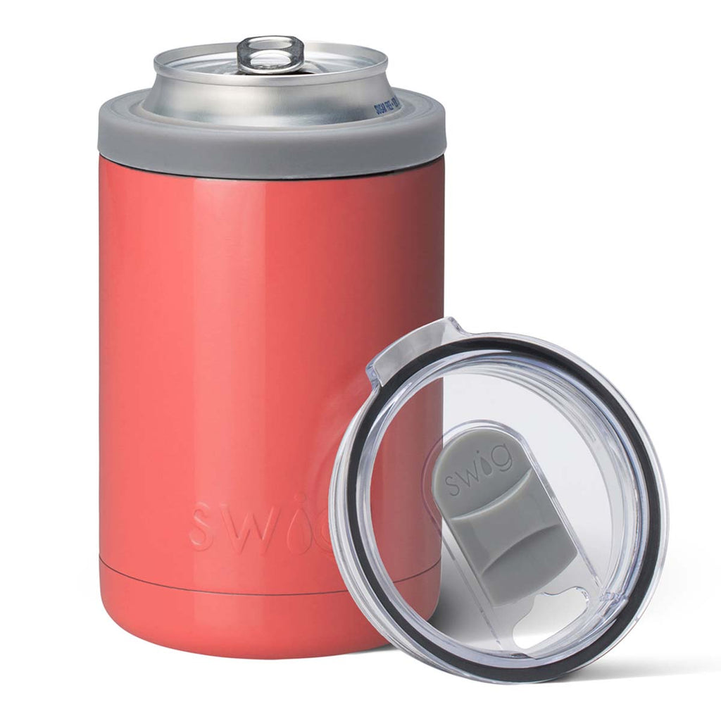 Swig Coral 12 oz Combo Can Cooler