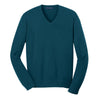 Port Authority Men's Moroccan Blue V-Neck Sweater