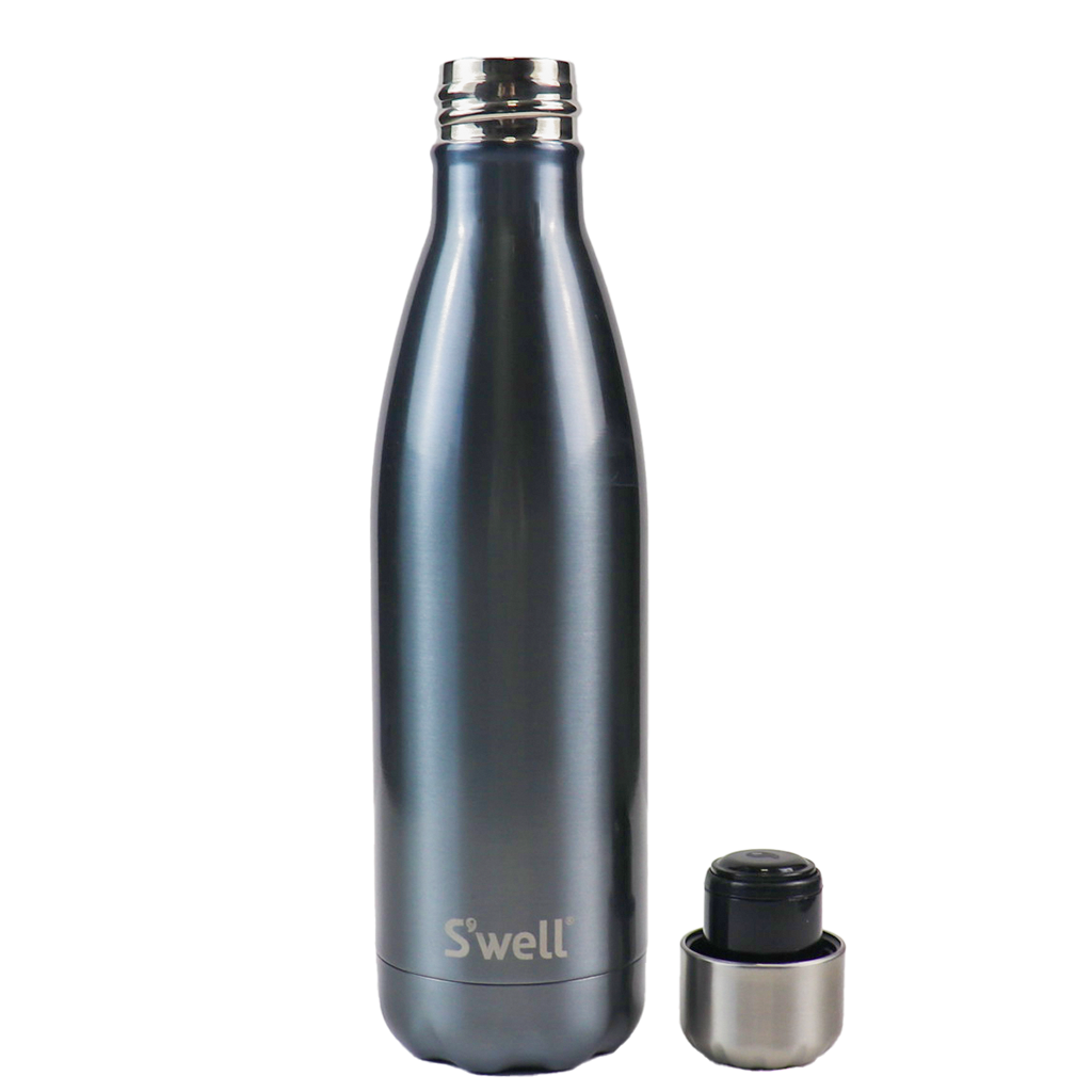 S'well Bottle, Blue Suede 17 oz Stainless Steel Water Bottle