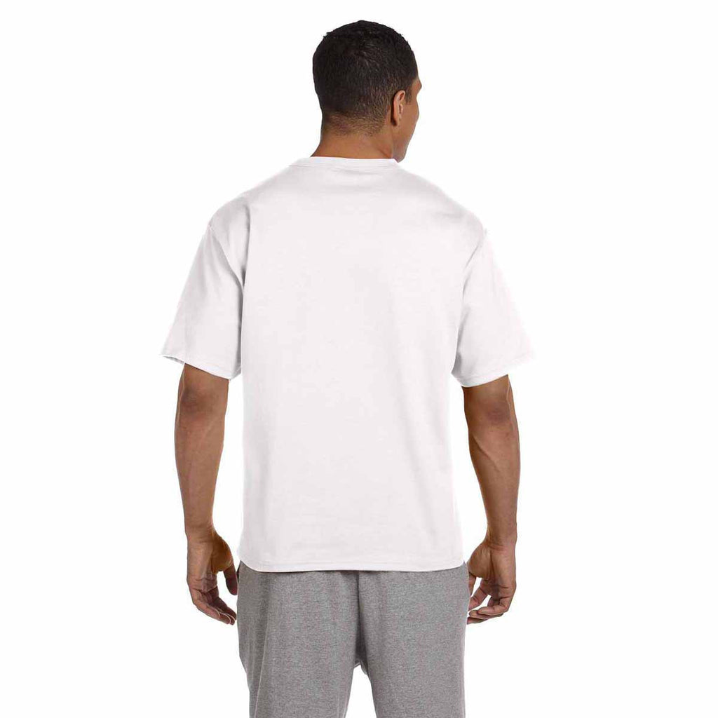 Champion Men's White Heritage 7-Ounce Jersey T-Shirt